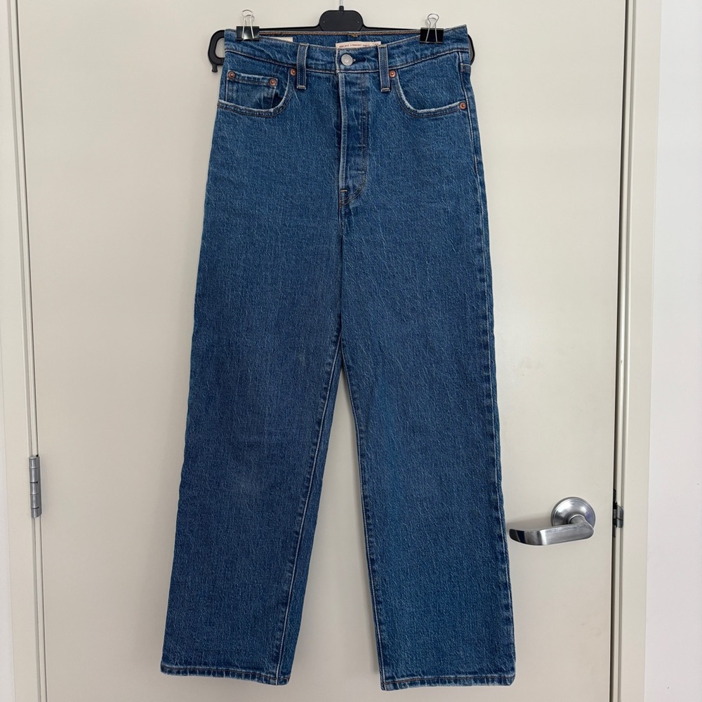 Levi's RIBCAGE STRAIGHT ANKLE jeans JAZZ POP